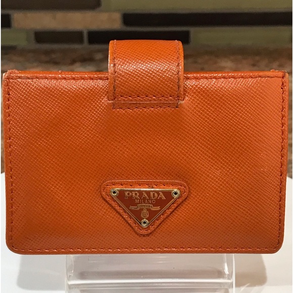 PRADA Saffiano Leather Multi Card Wallet πππ₯ - Picture 1 of 17